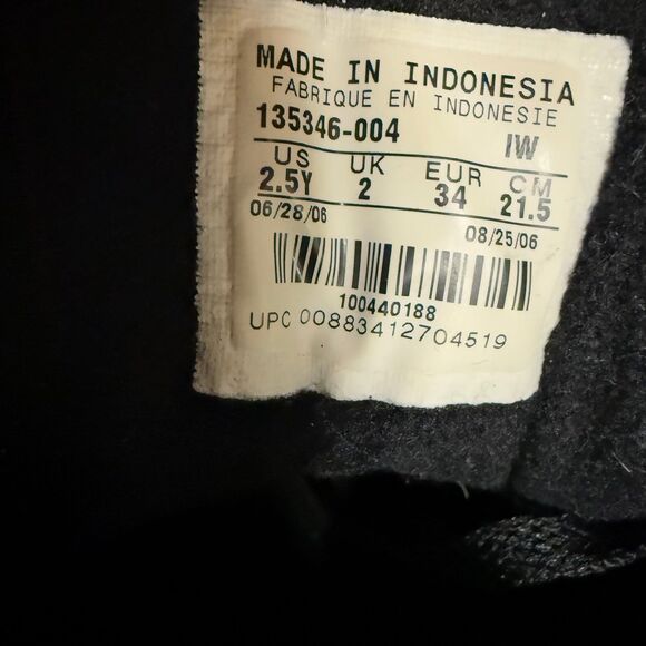 Nike Air Jordan 5 Retro (2006) Black Metallic (PS) Size 2.5Y - Picture 11 of 11